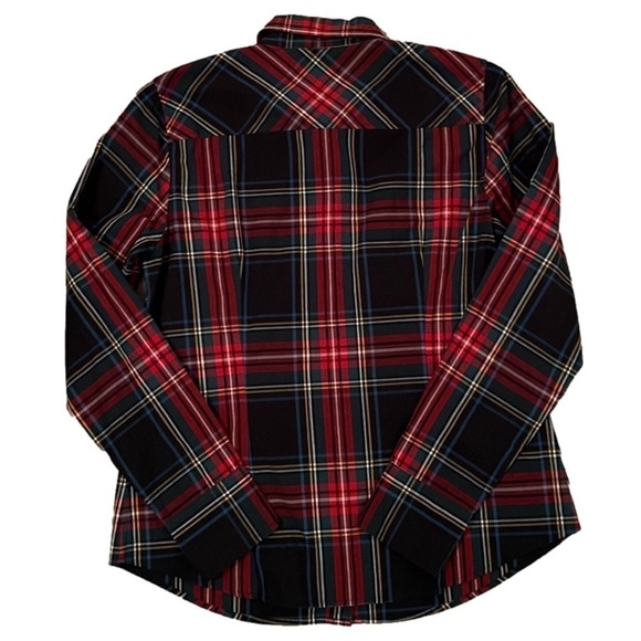 J. Crew shirt, plaid, size 12 - Picture 4 of 5